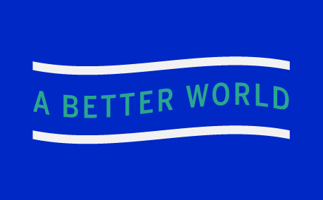 a-better-world-blue-background